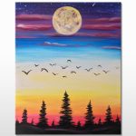 Virtual outdoor painting sessions