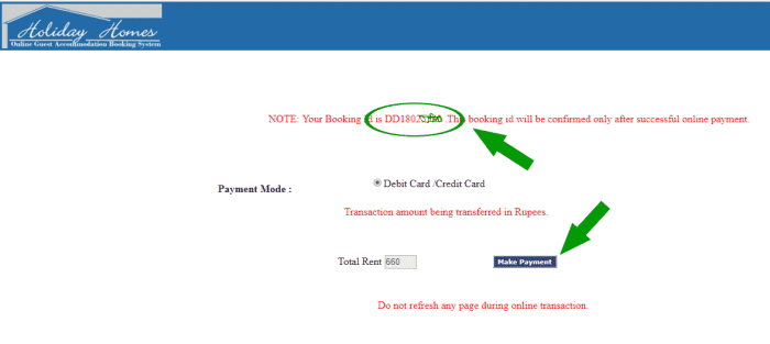 Online holiday booking websites with payment plans